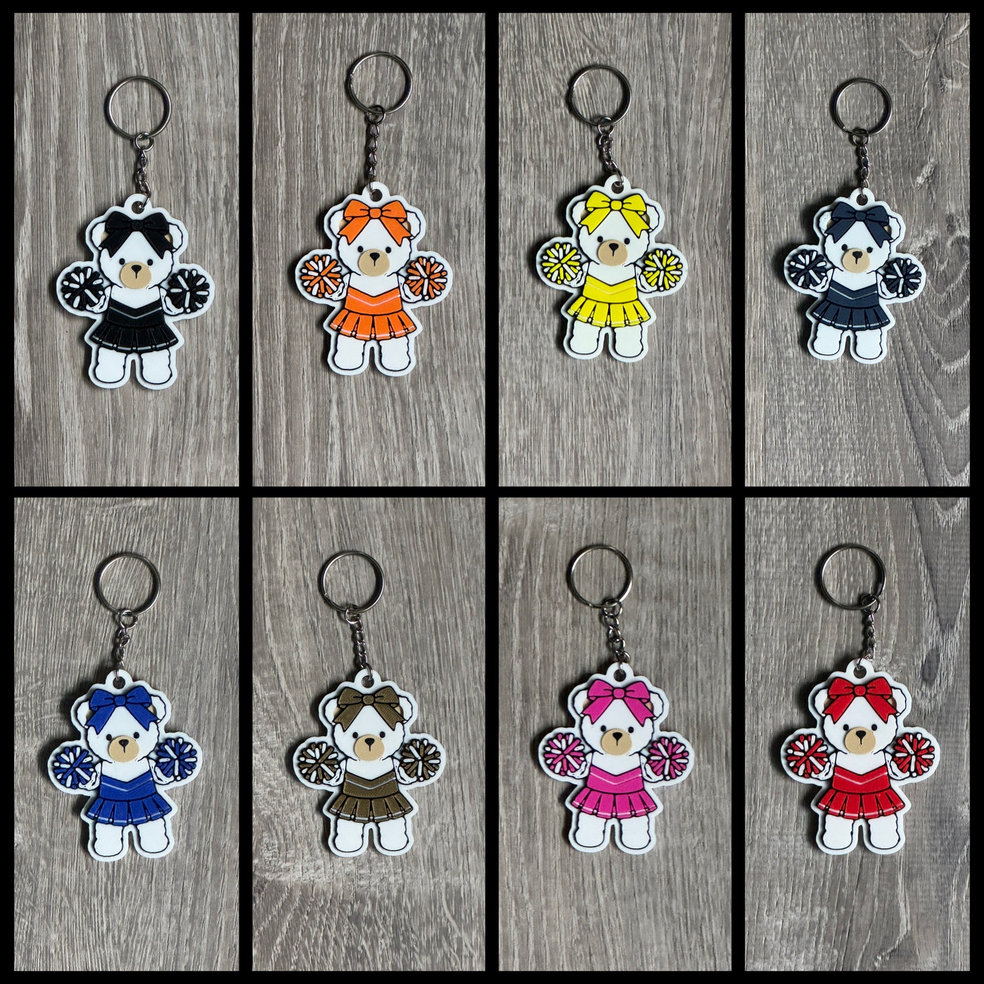 "Cheer Bear" Keychain