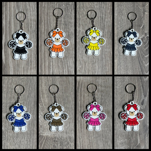 "Cheer Bear" Keychain