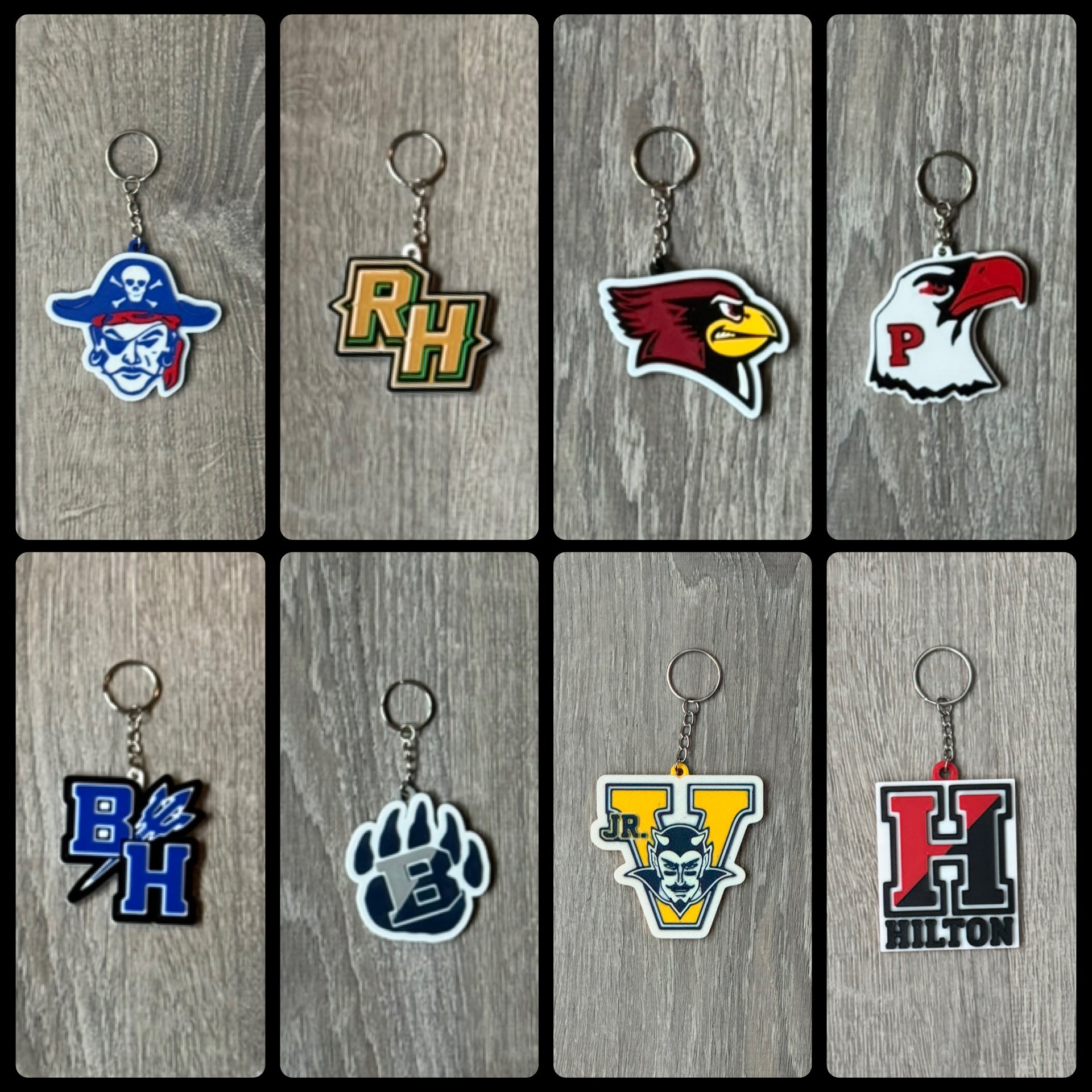 RYFC Team Keychains
