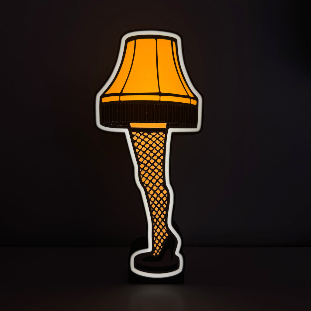 Leg Lamp Lightbox