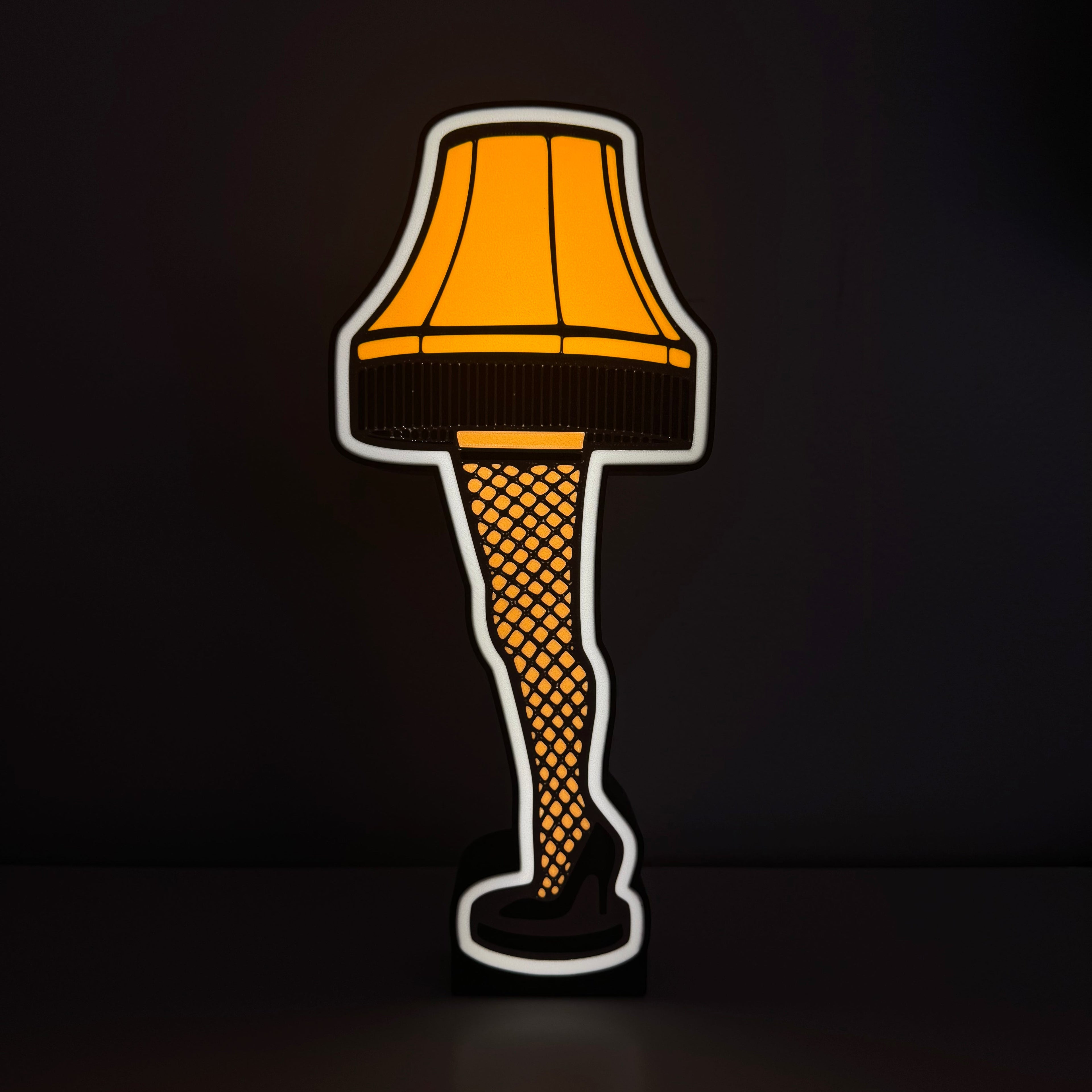 Leg Lamp Lightbox