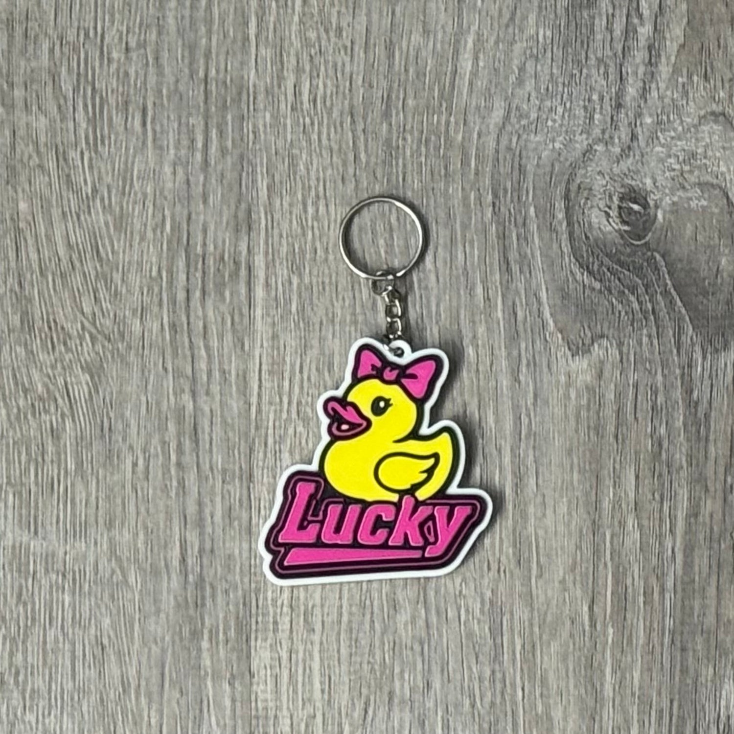 "Lucky Duck" Keychain