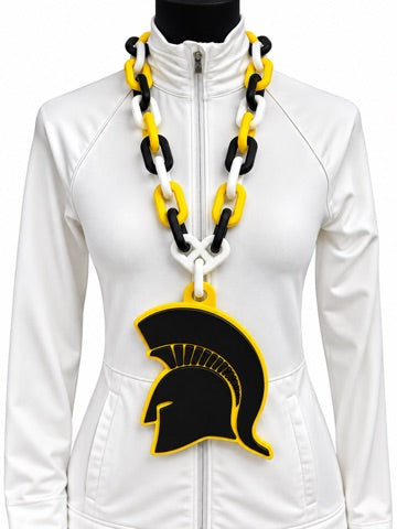 Greece Athena Trojans Hype Chain 3D printed necklace