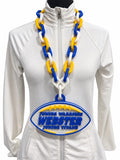 Webster Jr. Warriors Hype Chain oversized 3D-printed fan necklace