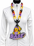 Cheer Base Hype Chain oversized 3D-printed necklace