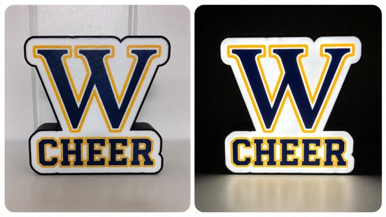 Webster Schroeder Cheer Lightbox on and off product photo